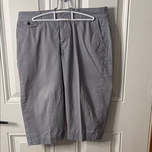 EUC Sonoma Light Gray Flat-Front Women’s Shorts